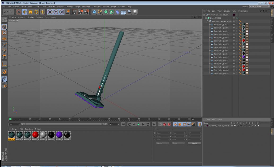 3D model Vacuum Cleaner Brush