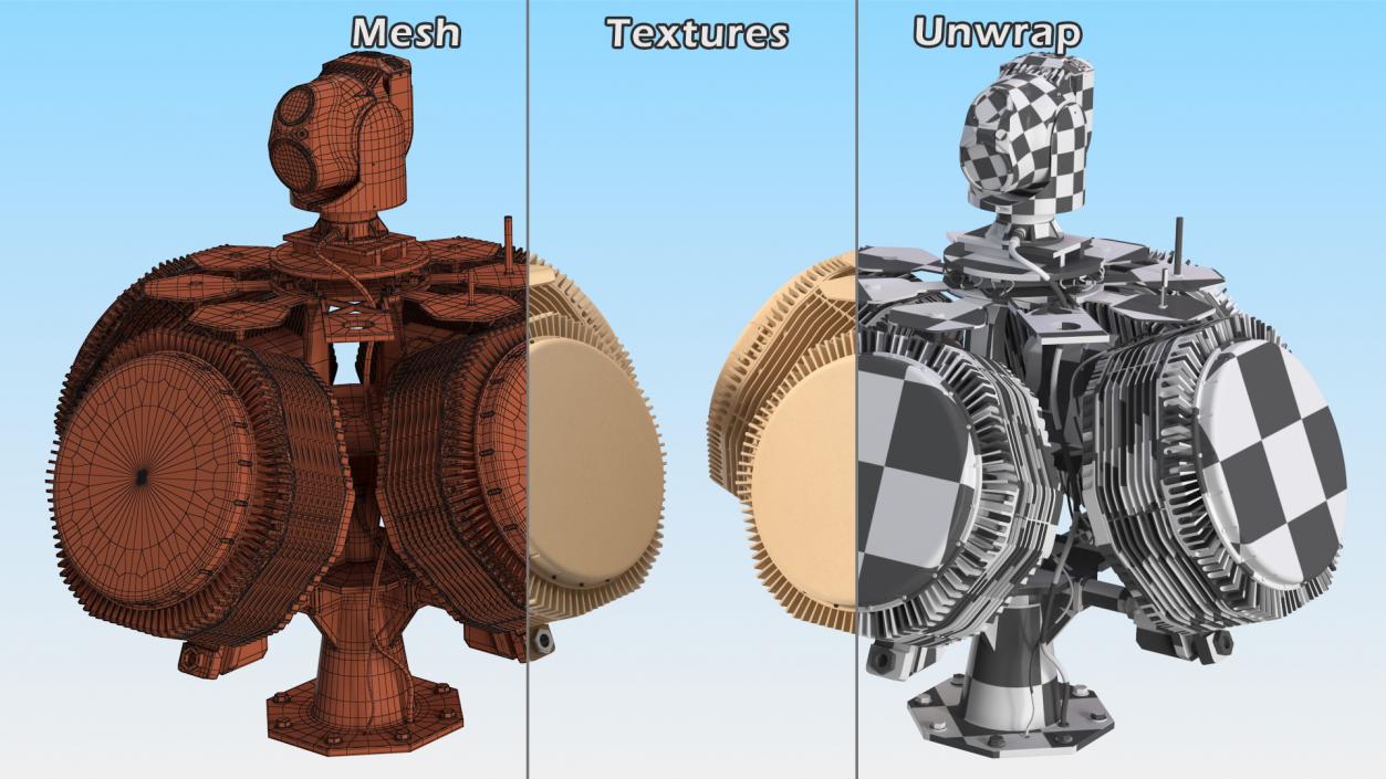 3D model X-MADIS Anti Drone System