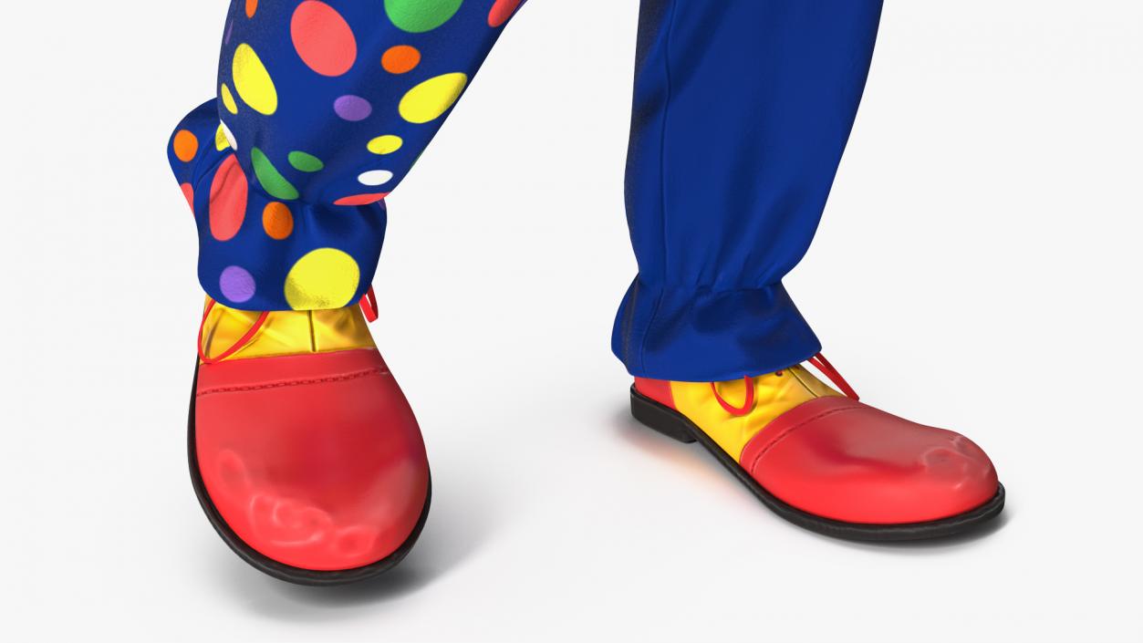 3D model Funny Clown Standing Pose