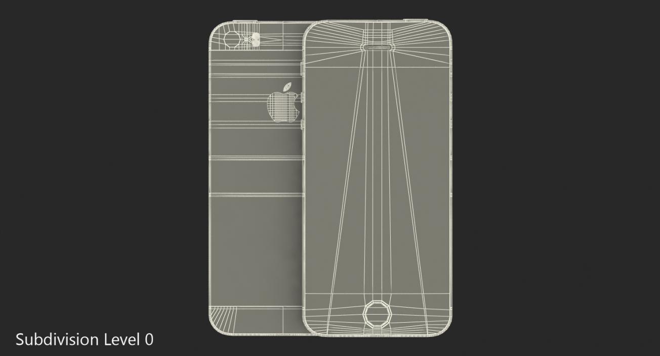 iPhone SE Rose Gold 3D model