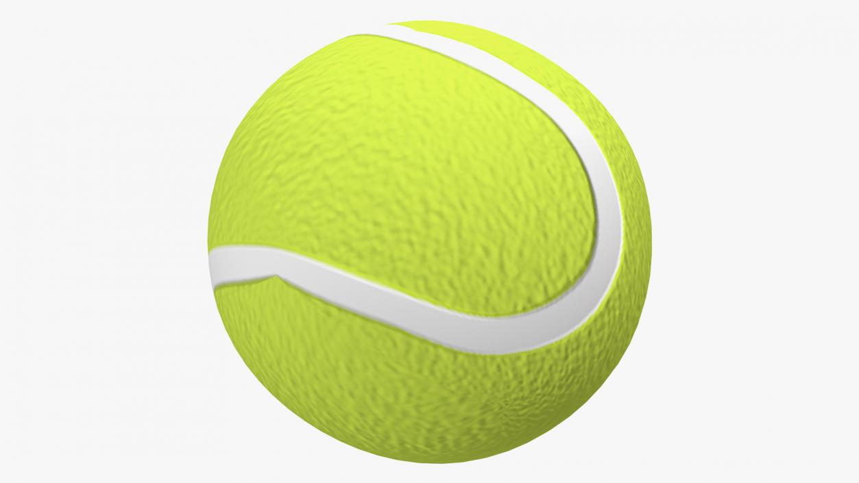 3D Tennis Racket with Ball model