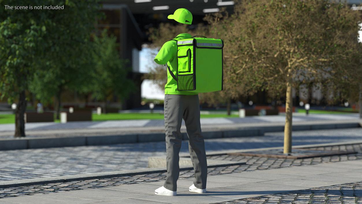 3D Food Delivery Uniform