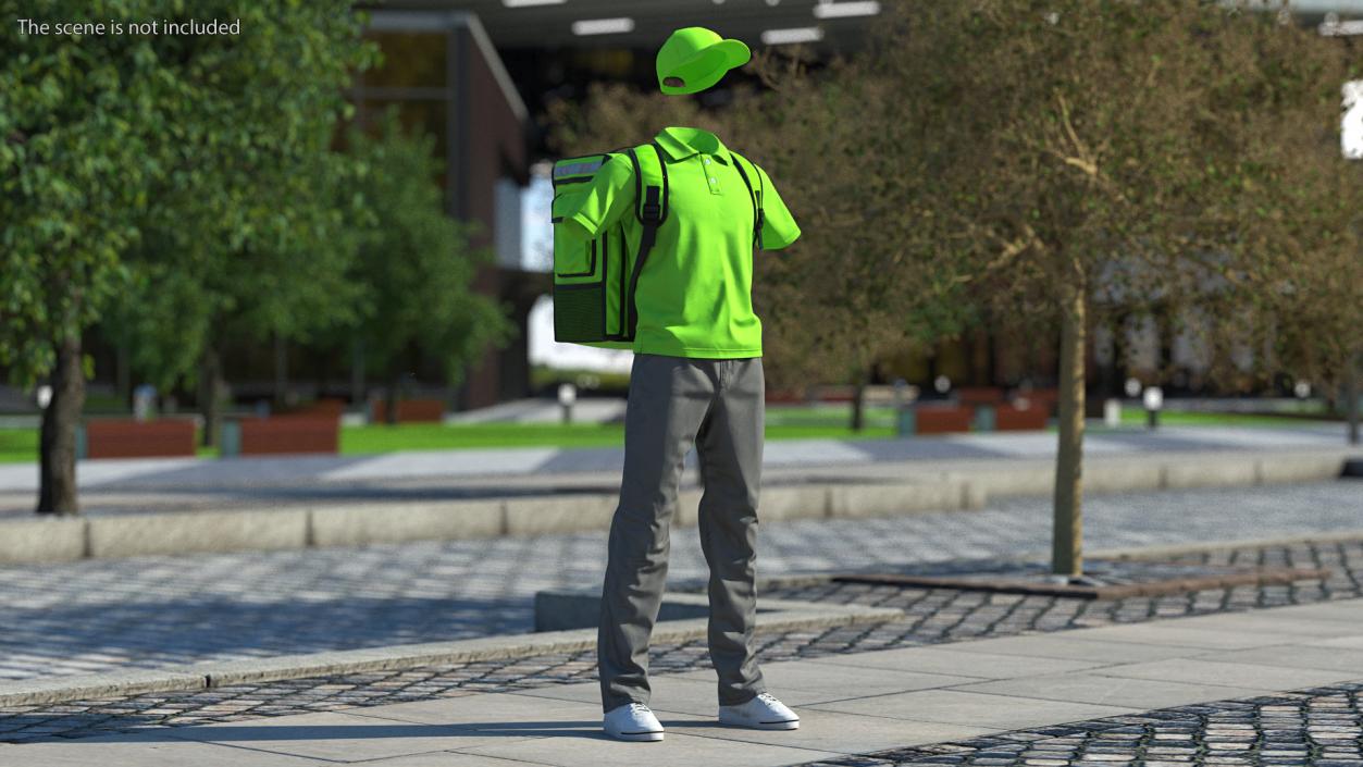 3D Food Delivery Uniform