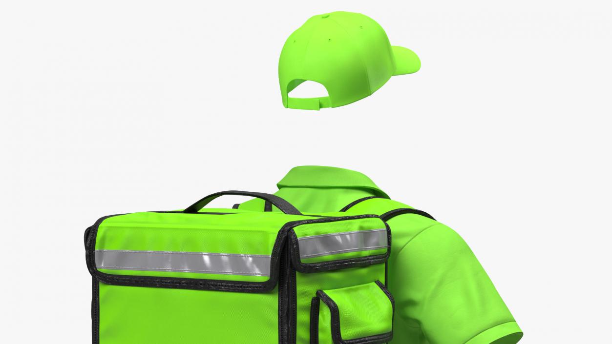 3D Food Delivery Uniform