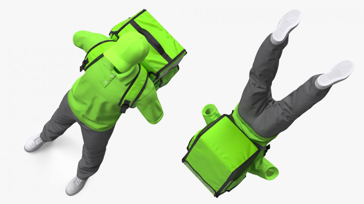 3D Food Delivery Uniform