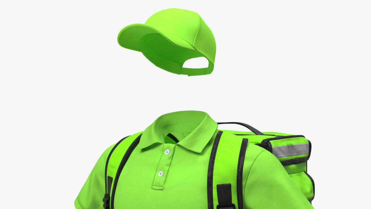 3D Food Delivery Uniform