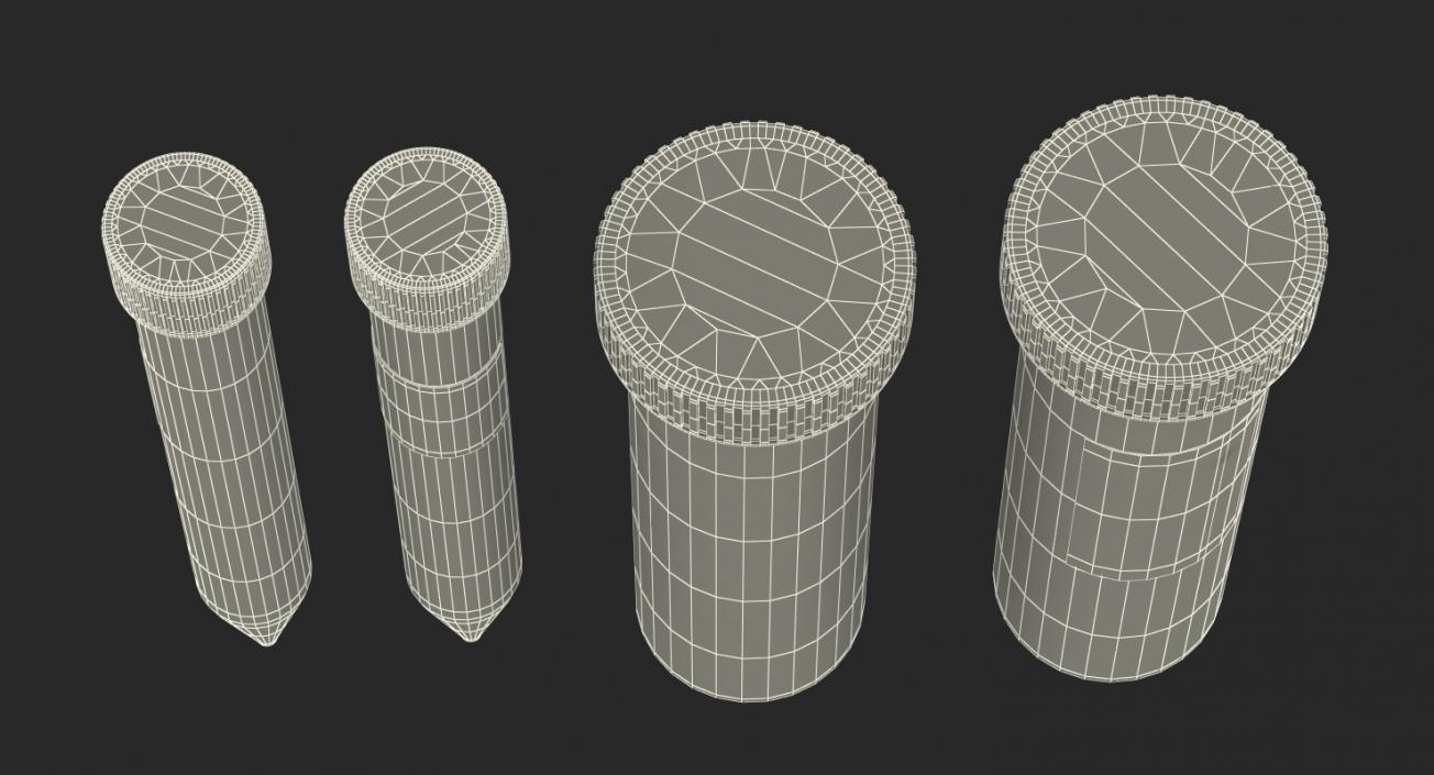 Lab Test Tubes 3D model