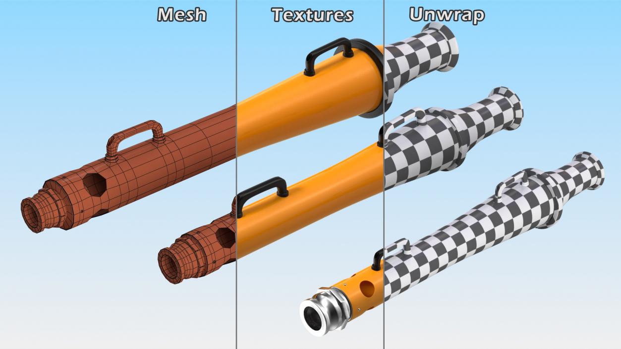 Low Expansion Foam Branchpipes Set 3D model