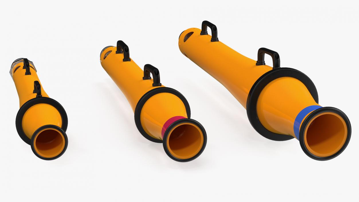 Low Expansion Foam Branchpipes Set 3D model