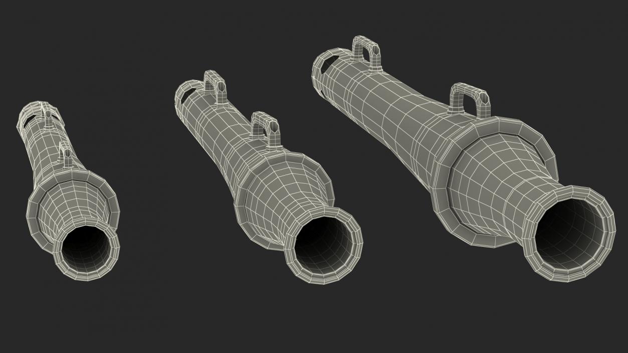 Low Expansion Foam Branchpipes Set 3D model