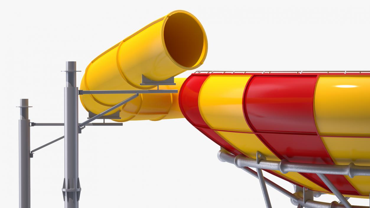 3D Water Slide Funnel model