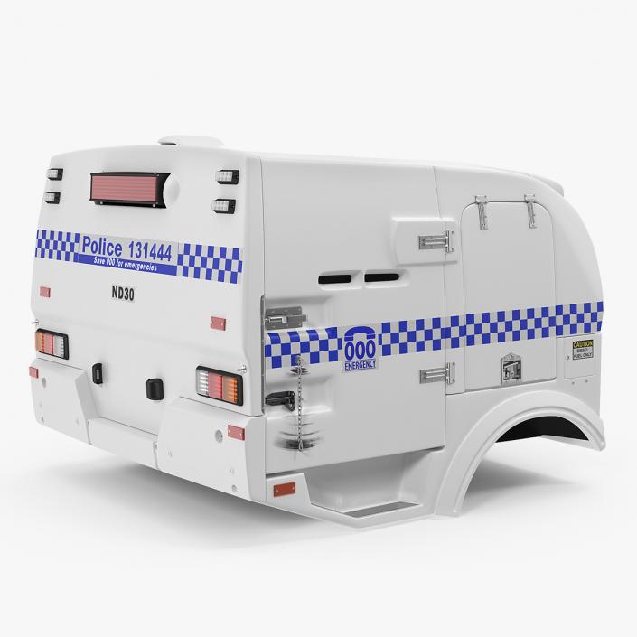 3D model Modern Police Paddy Wagon