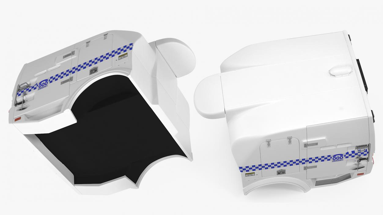 3D model Modern Police Paddy Wagon