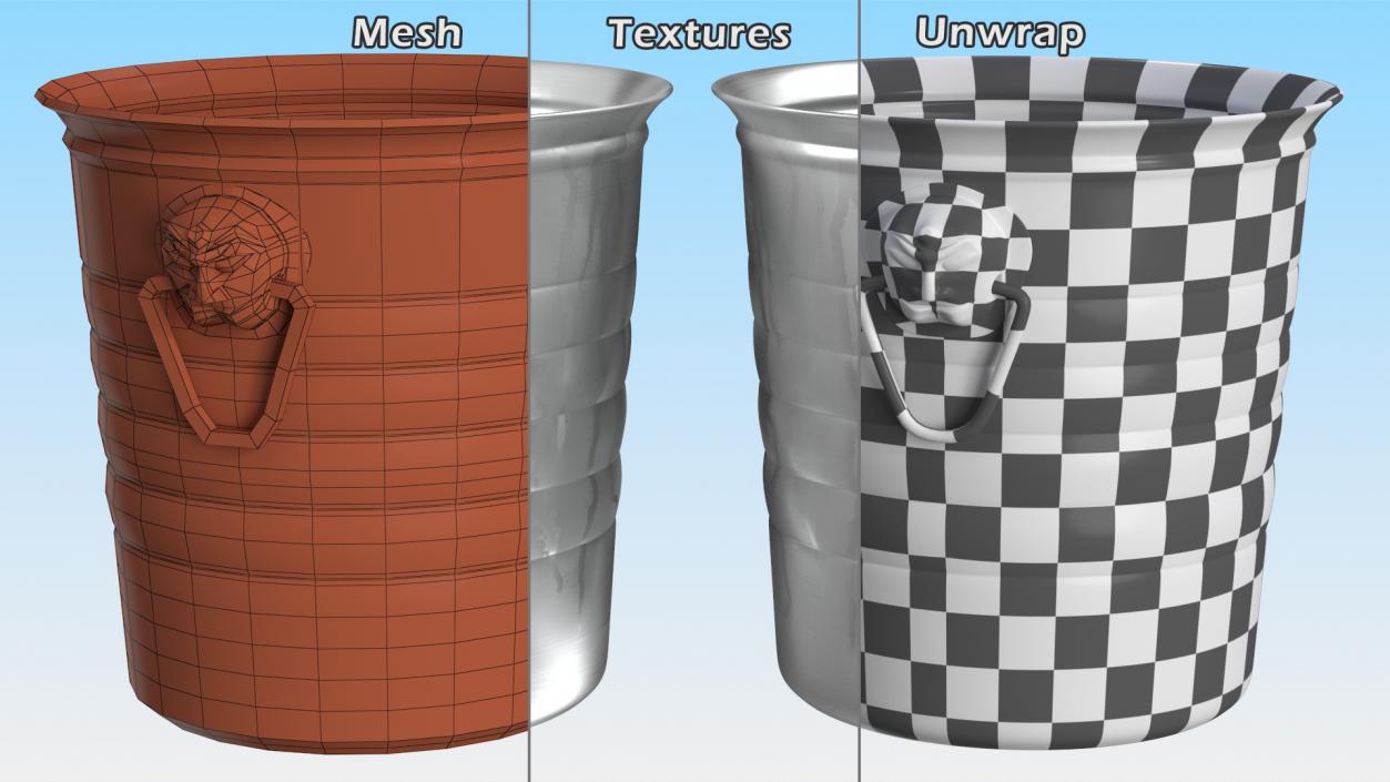 3D Bucket for Cooling model