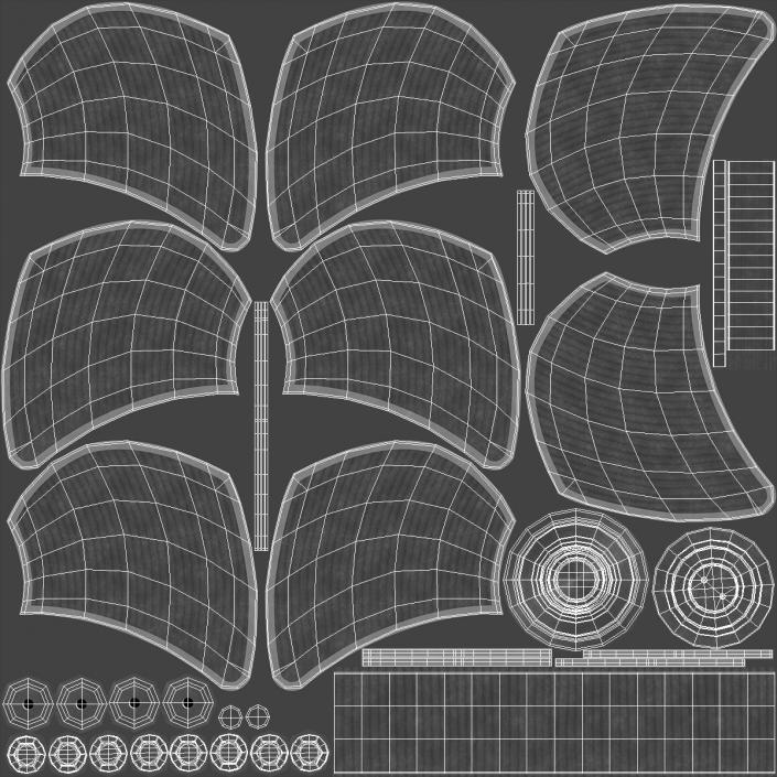 3D Ship Rudder Propeller 2 model