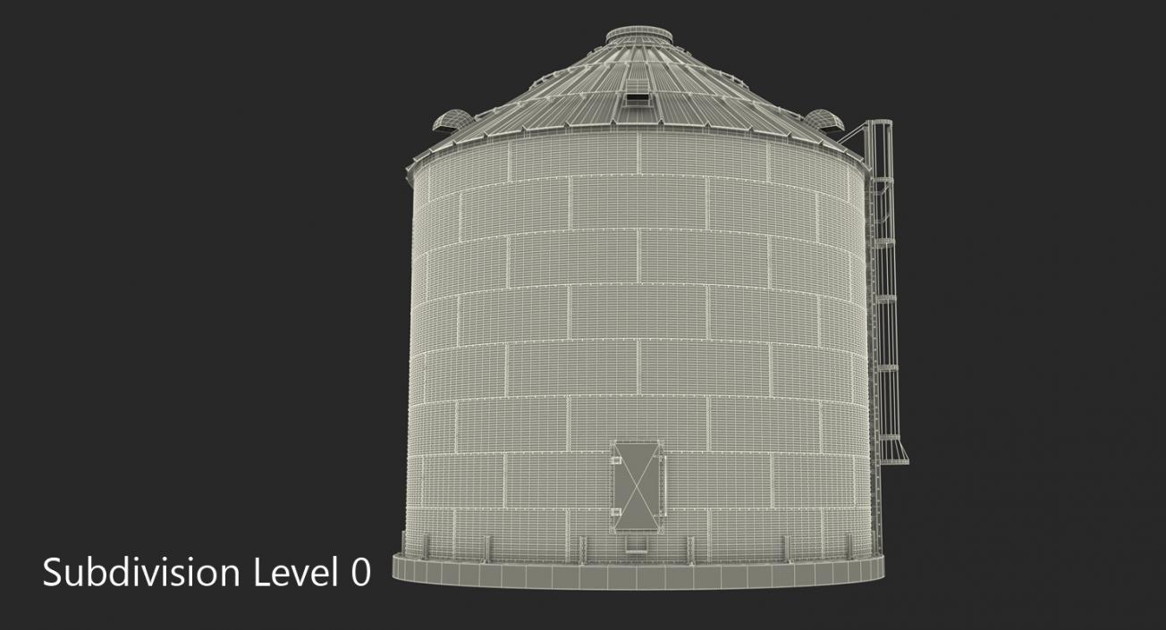 Grain Bin 3D model