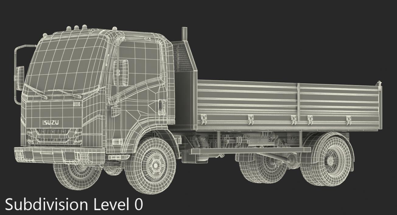 Dropside Truck Generic 3D