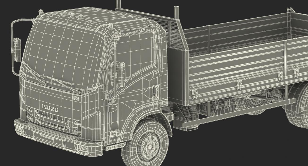 Dropside Truck Generic 3D