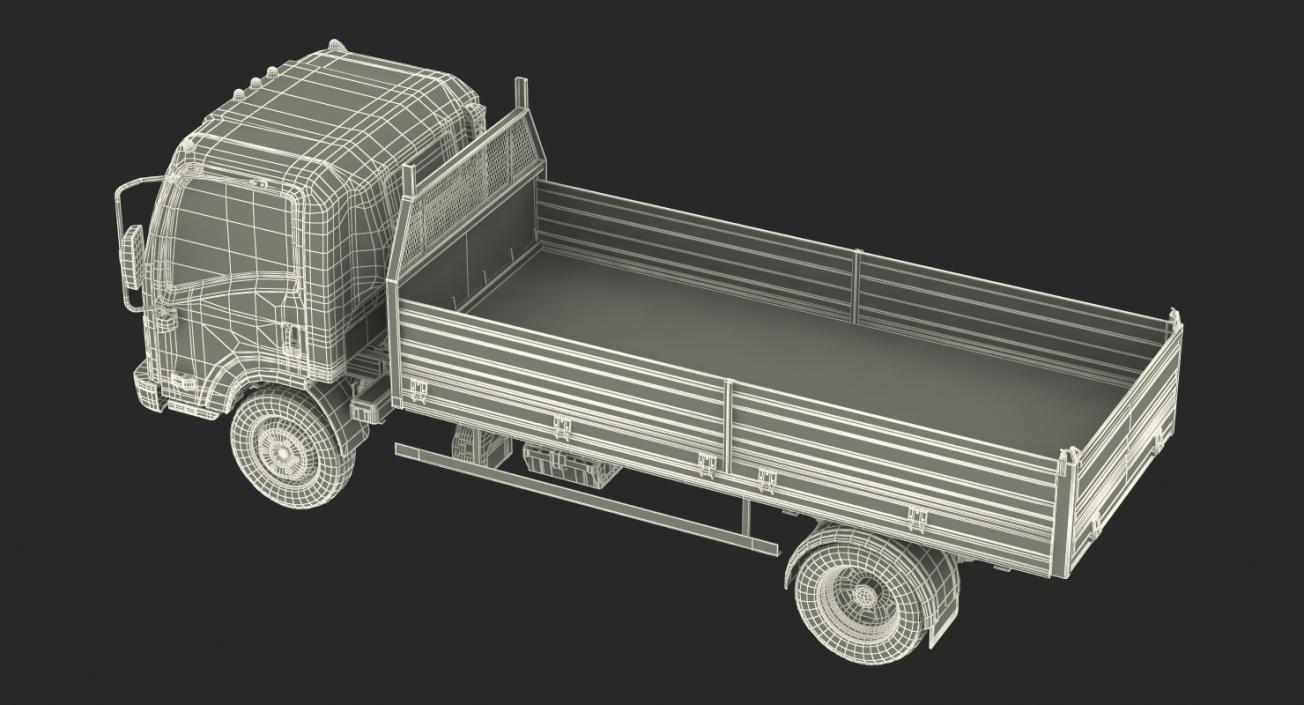 Dropside Truck Generic 3D