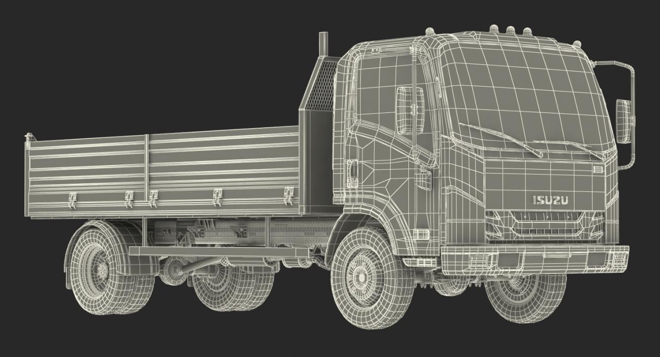 Dropside Truck Generic 3D