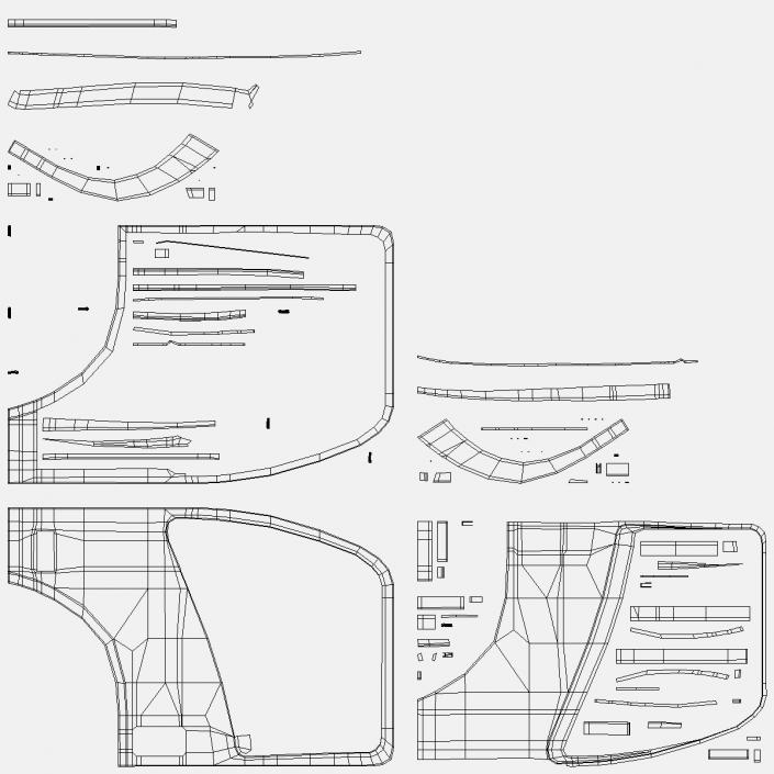 Dropside Truck Generic 3D