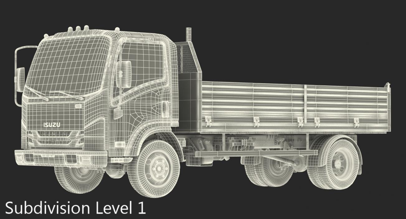 Dropside Truck Generic 3D