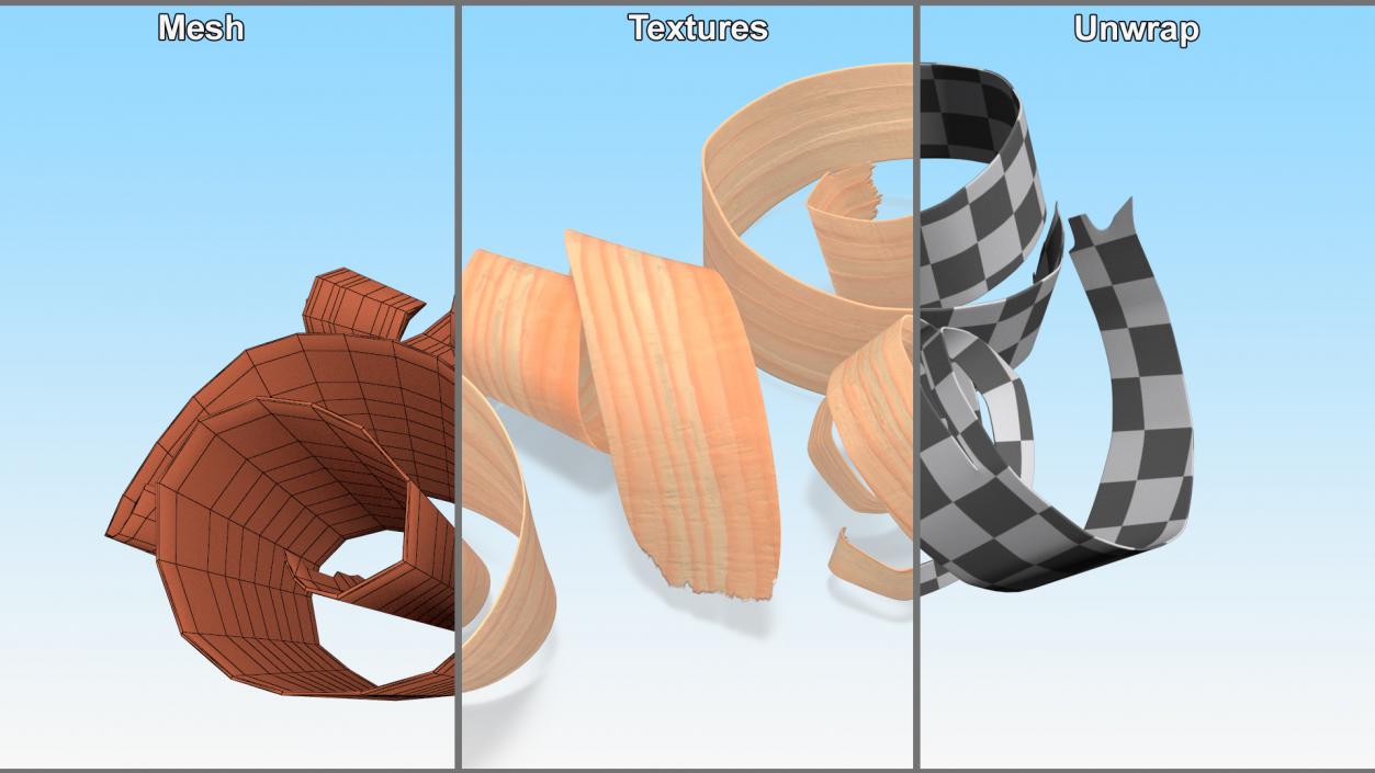 Wood Chips 2 3D