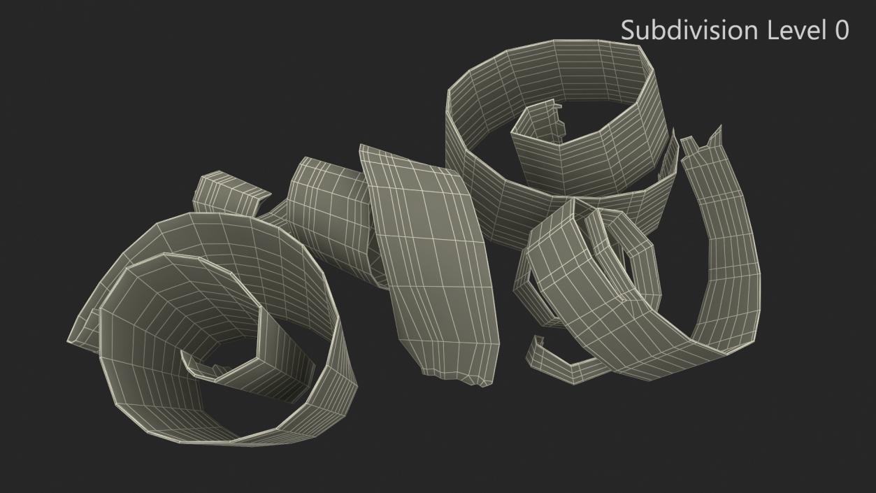 Wood Chips 2 3D