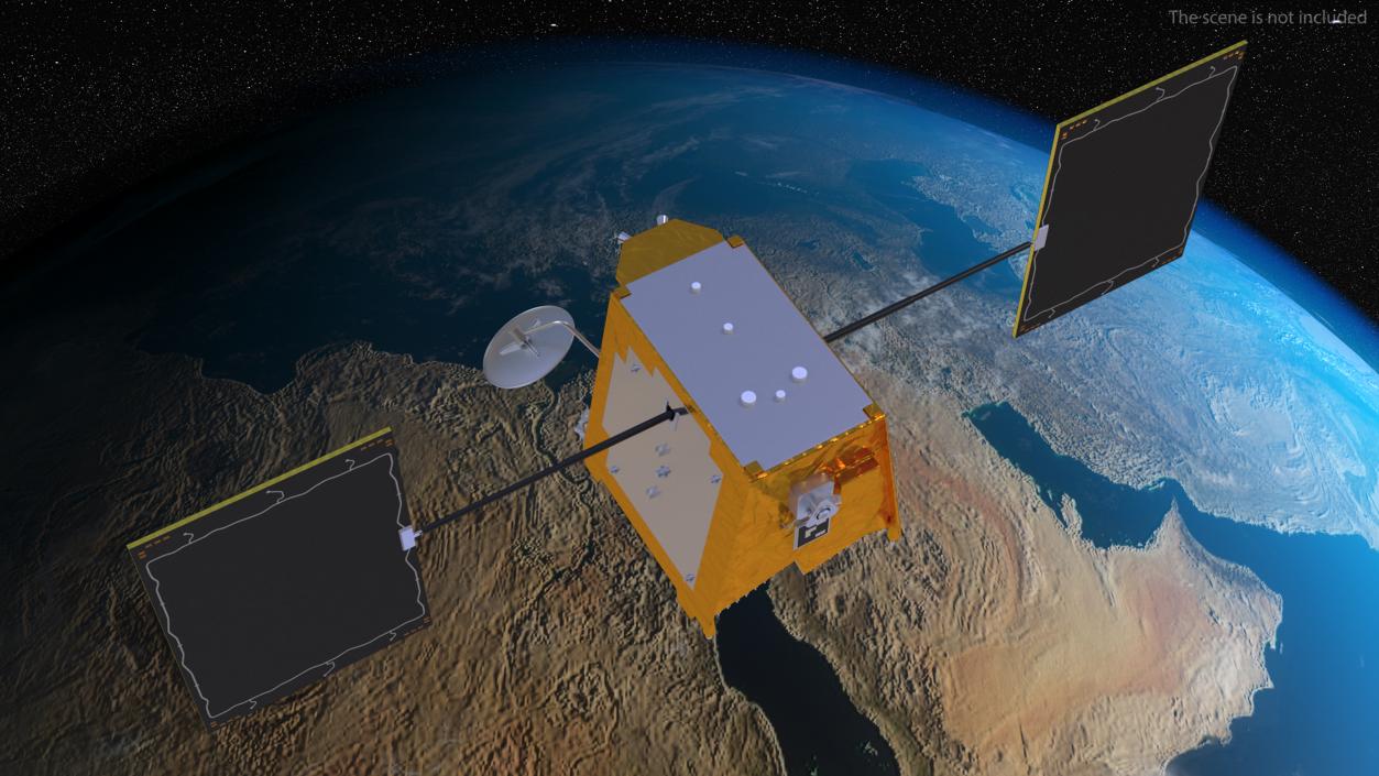 3D OneWeb Satellite