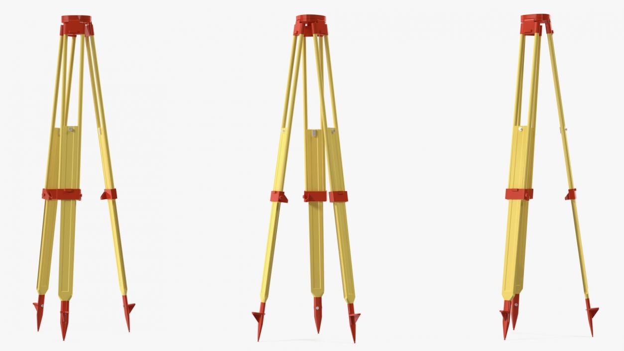 3D model Geodetic Tripod