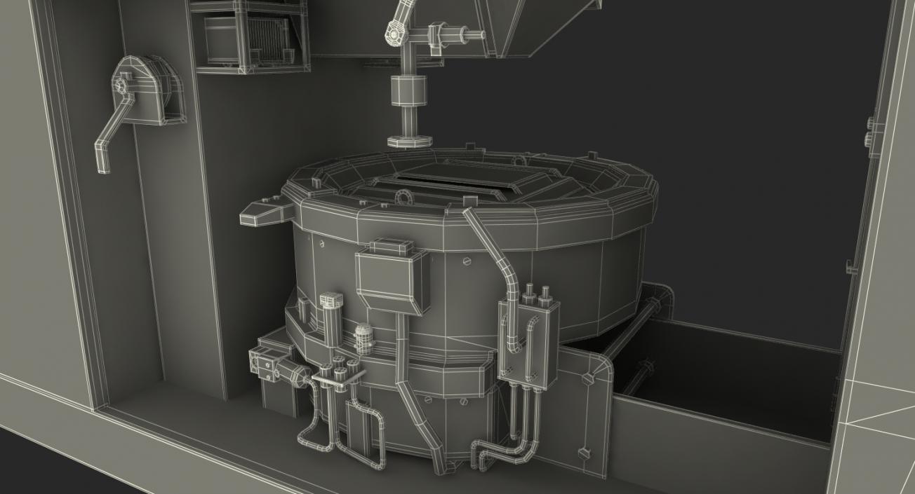 3D model Liebherr Mobile Ring-pan Mixer