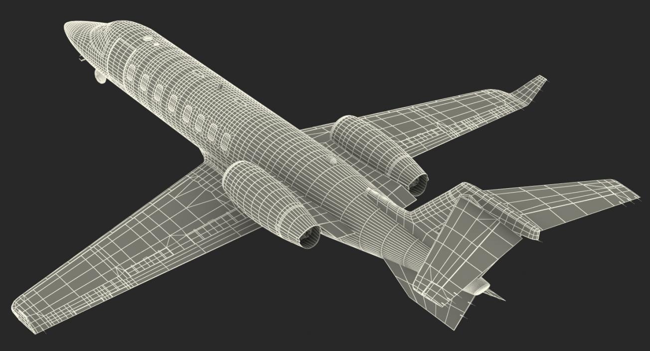 Bombardier Business Jets Rigged Collection 3D