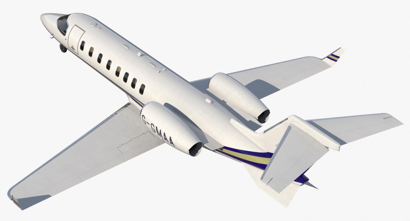 Bombardier Business Jets Rigged Collection 3D