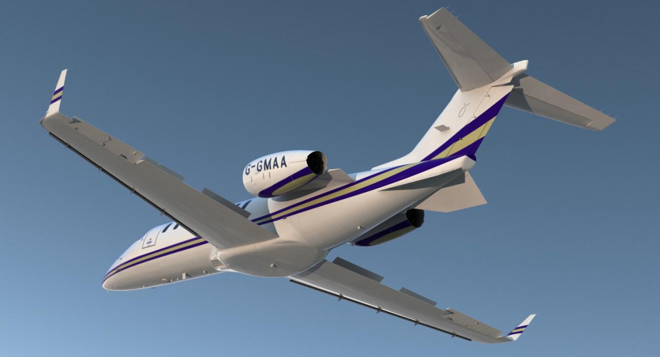 Bombardier Business Jets Rigged Collection 3D