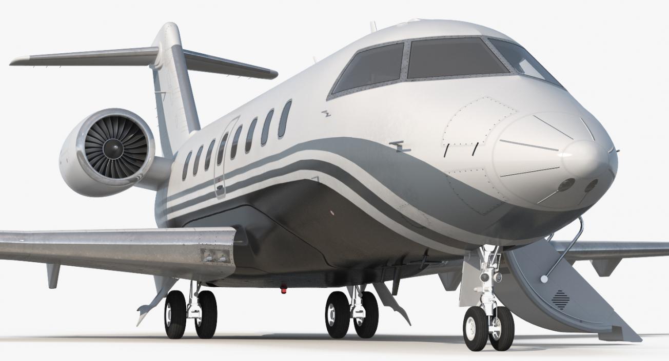 Bombardier Business Jets Rigged Collection 3D