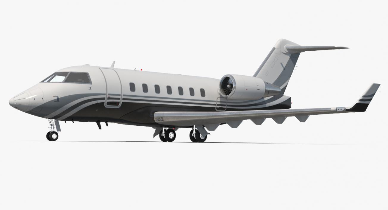 Bombardier Business Jets Rigged Collection 3D