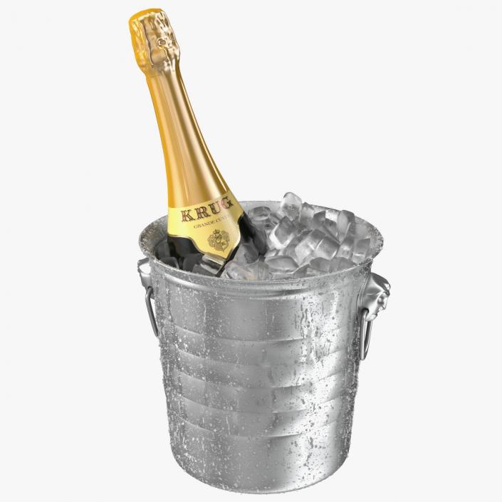 3D model Ice Bucket Champagne