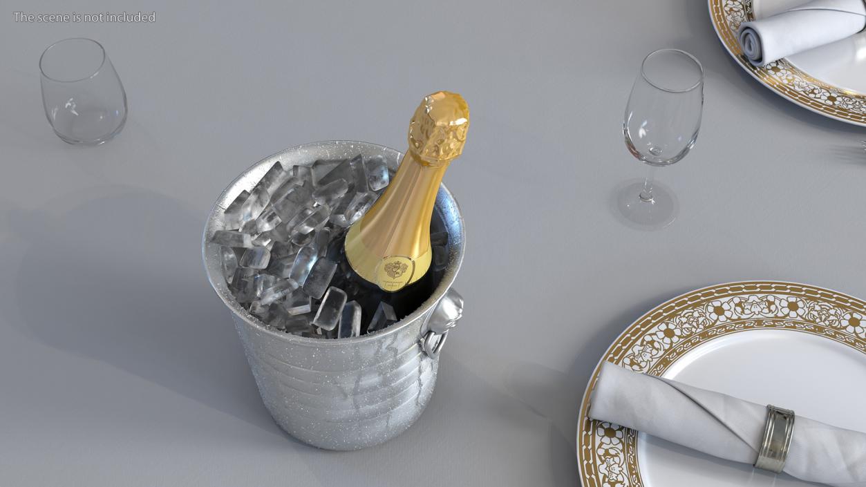 3D model Ice Bucket Champagne