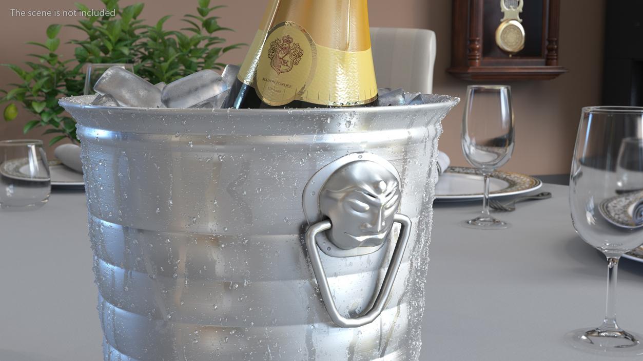 3D model Ice Bucket Champagne