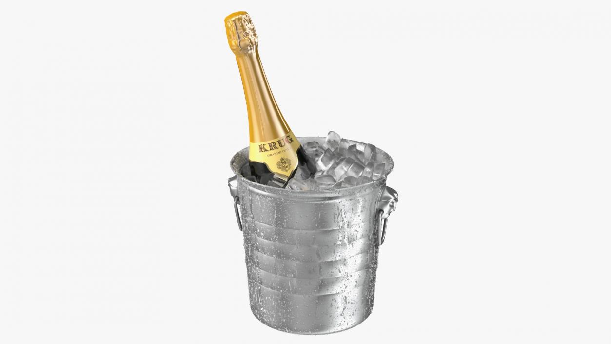 3D model Ice Bucket Champagne