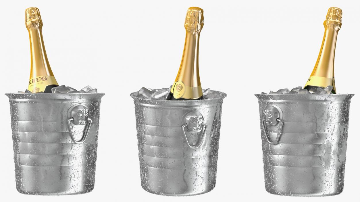 3D model Ice Bucket Champagne