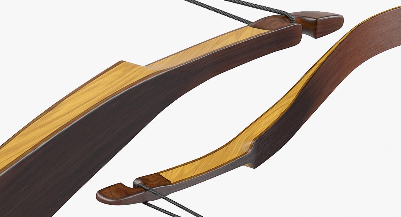 Bow with Arrow 3D model