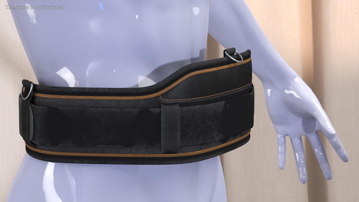 3D Heavy Duty Padded Tool Belt Dusty model