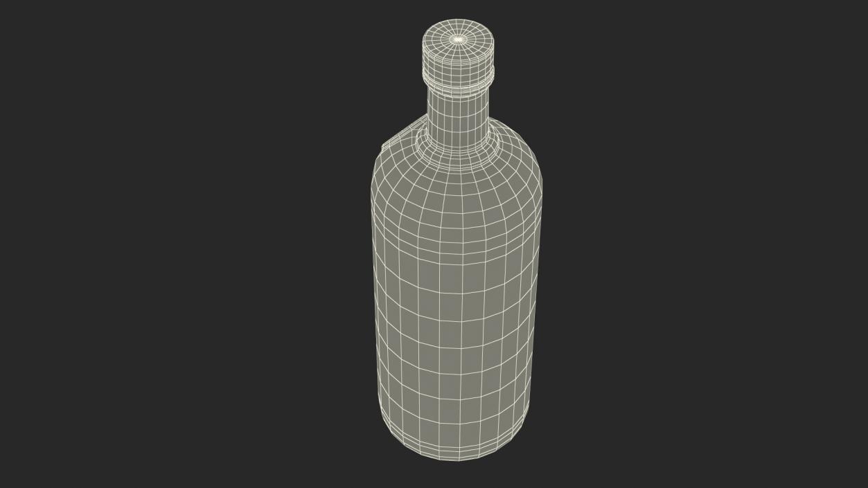 3D Absolut Lime Flavoured Vodka model