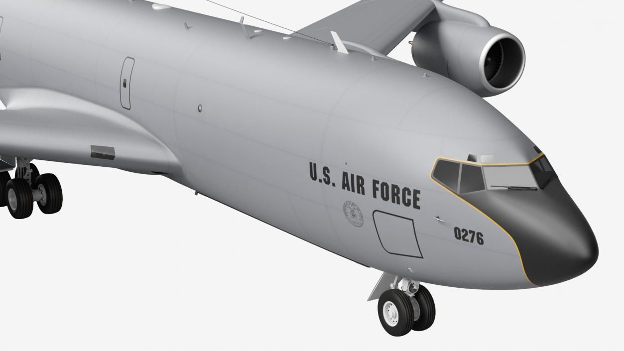 3D Boeing KC 135 Stratotanker Rigged model