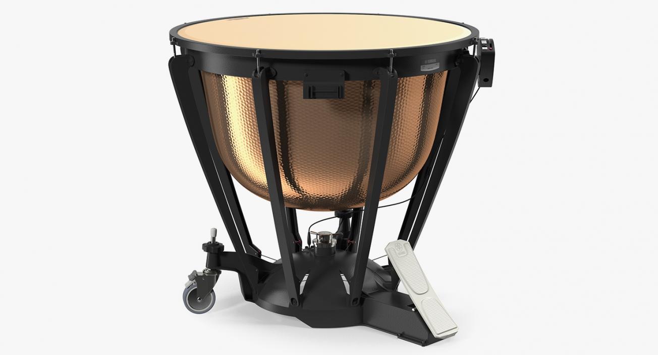 Timpani Yamaha 3D model