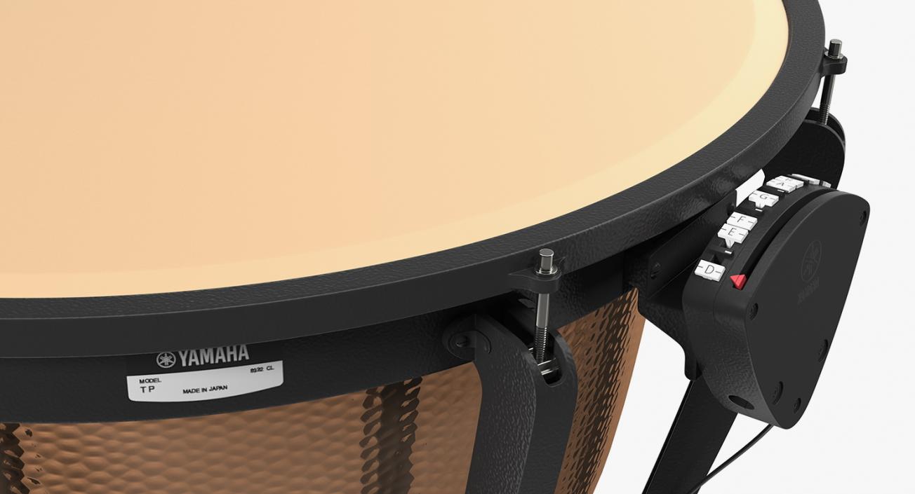 Timpani Yamaha 3D model