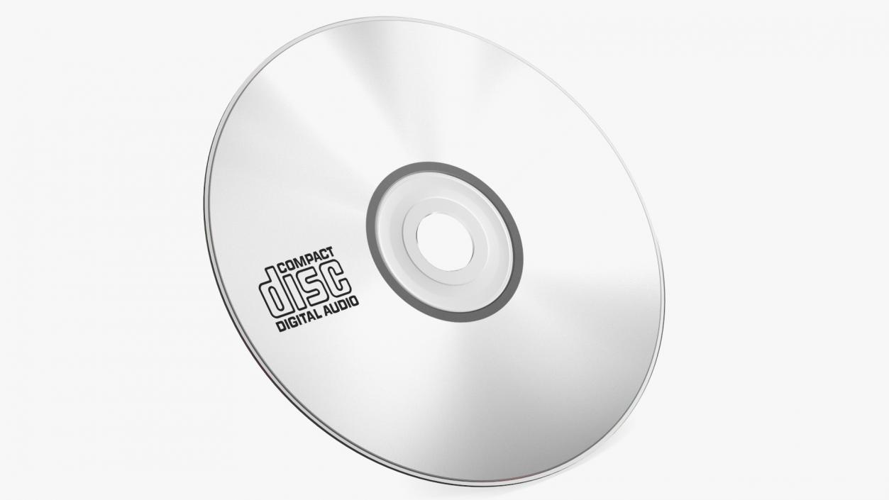 3D model Compact Disc CD