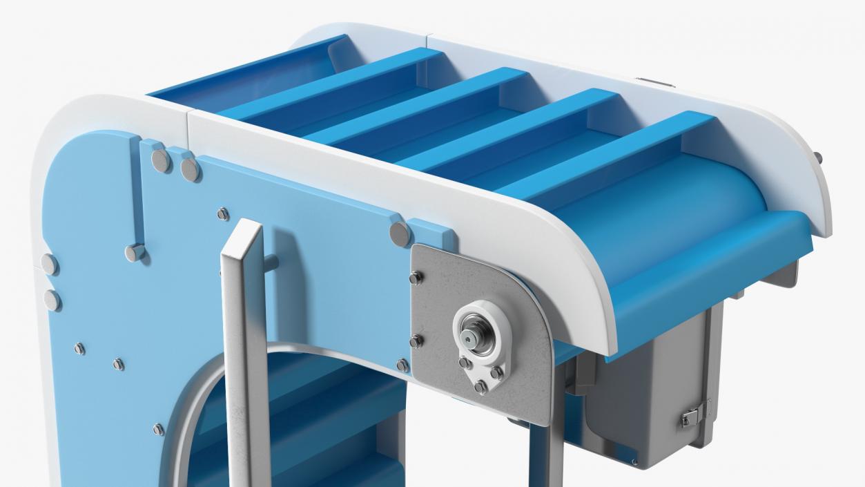 Vertical Conveyor With Control Box 3D model