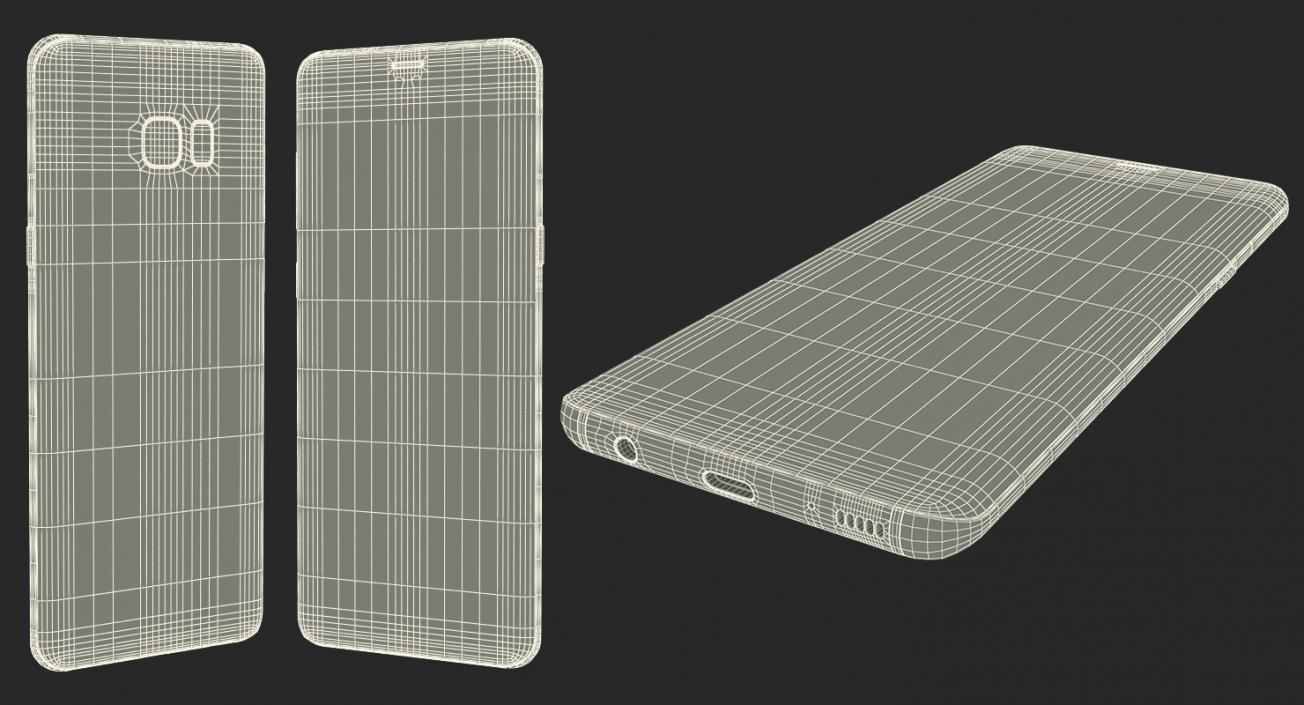 Samsung Cellphones 3D Models Collection 3D model